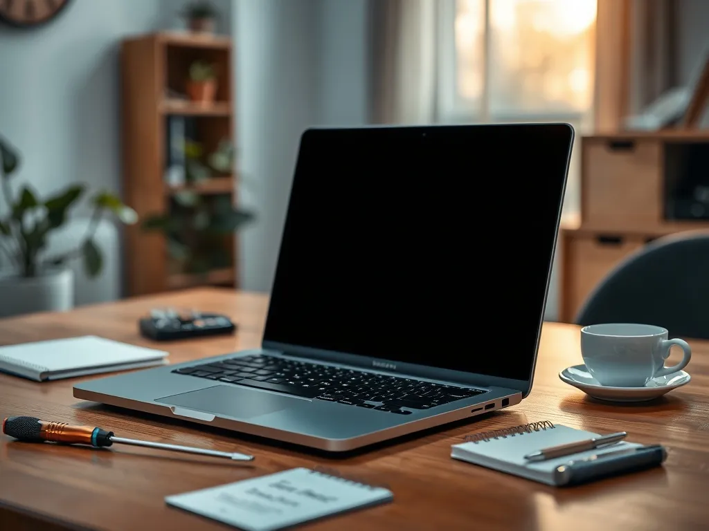 Czarny ekran w laptopie – co robić i jakie są przyczyny?